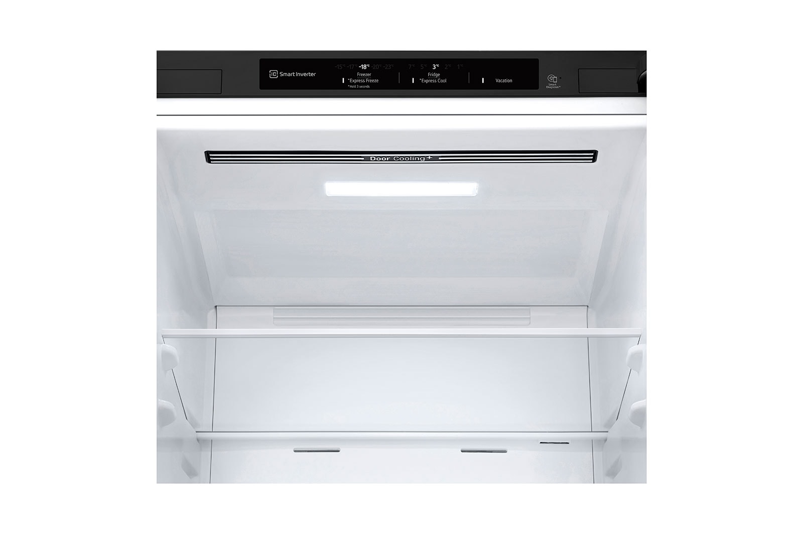 LG GBV3100DEP Vue de côté