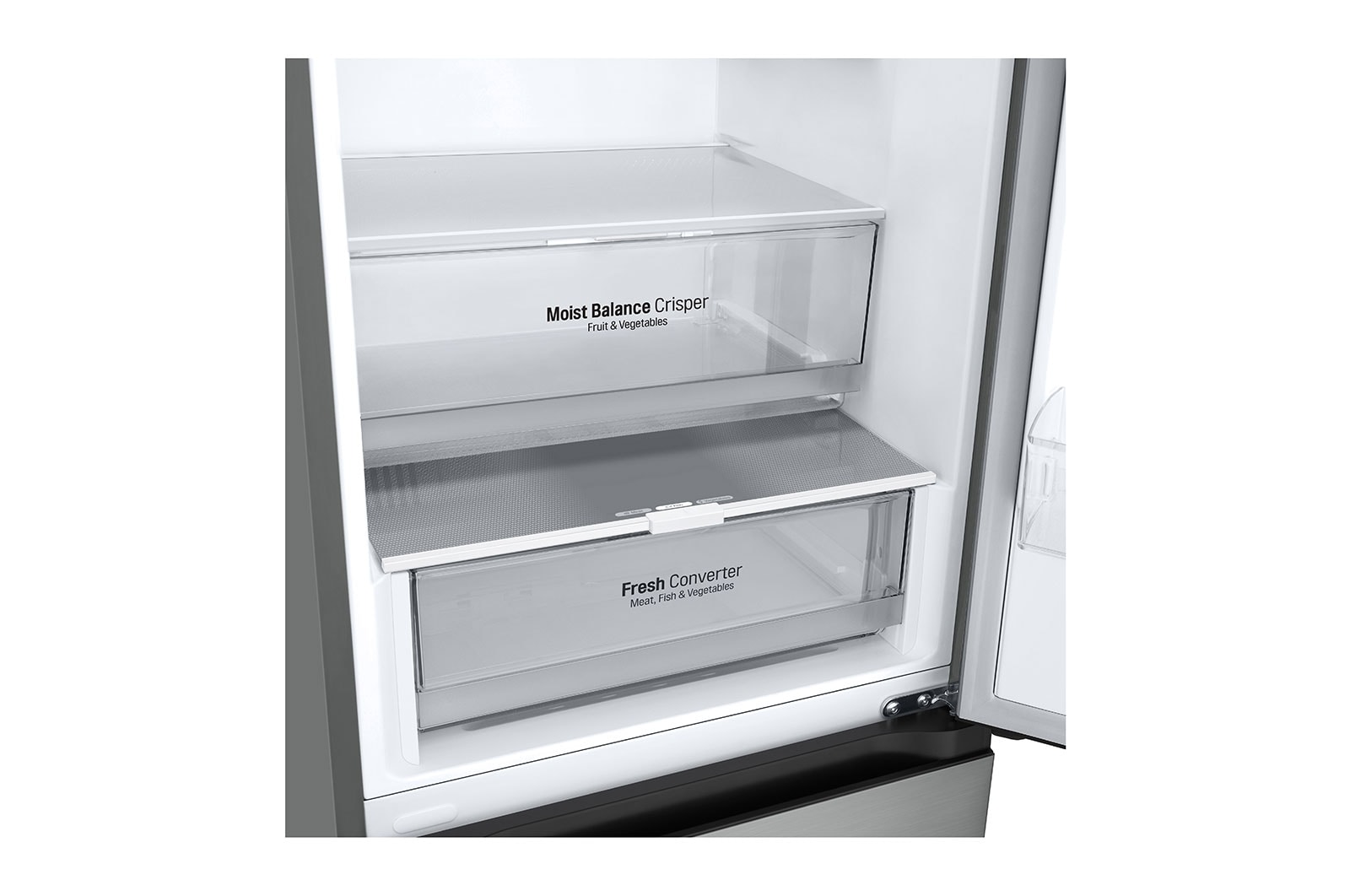 LG GBV3200DPY Vue de côté