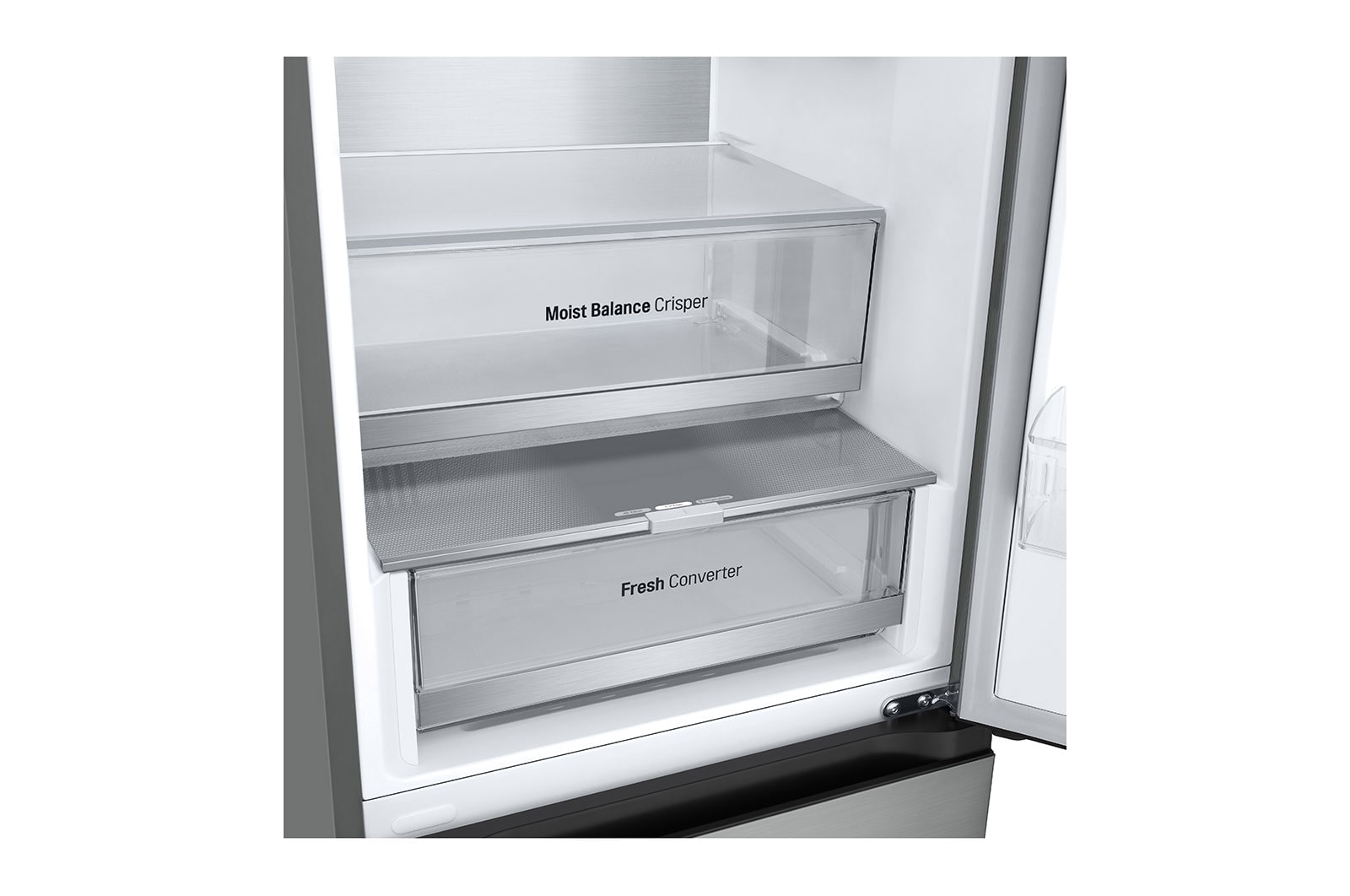 LG GBV5240APY Vue de côté