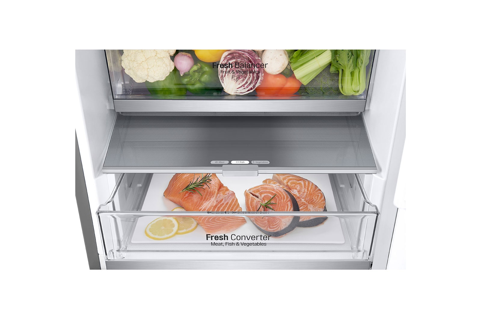 LG GBV7280CMB Vue de face