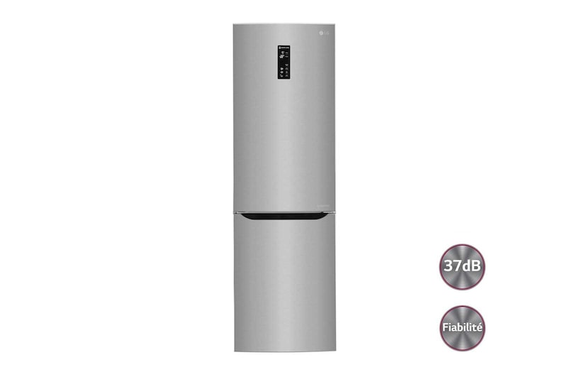 Vue avant de Réfrigérateur combiné | Total No Frost | Compresseur linéaire inverter | 37dB | Connecté Wi-Fi | Moist Balance Crisper LG GBW6226SPS