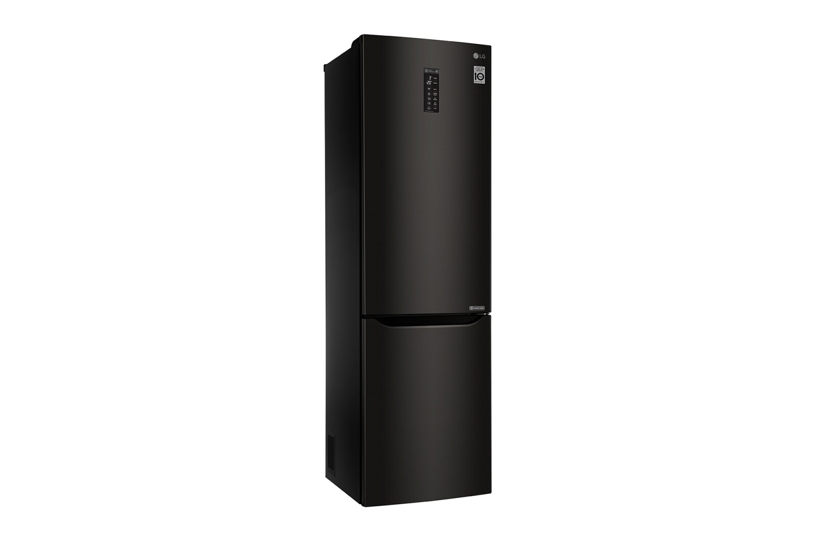LG Réfrigérateur combiné | Total No Frost | Compresseur linéaire inverter | 37dB | Connecté Wi-Fi | Moist Balance Crisper | Fresh converter , LG GBW6346SBL