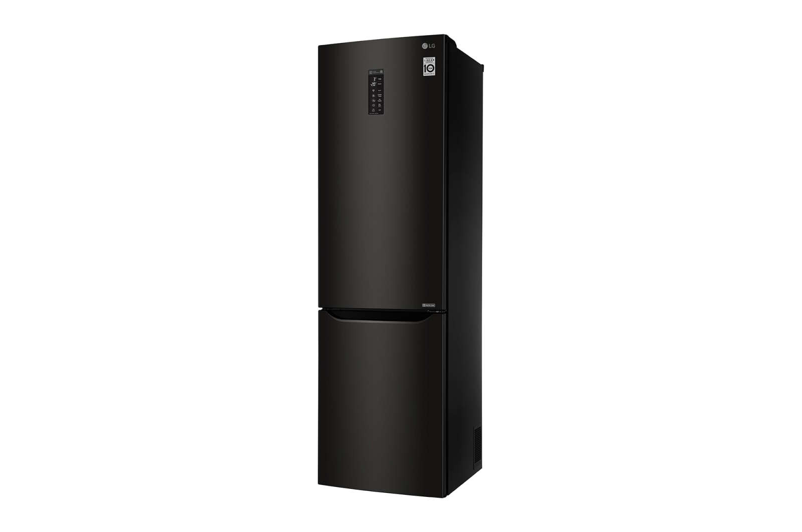 LG Réfrigérateur combiné | Total No Frost | Compresseur linéaire inverter | 37dB | Connecté Wi-Fi | Moist Balance Crisper | Fresh converter , LG GBW6346SBL