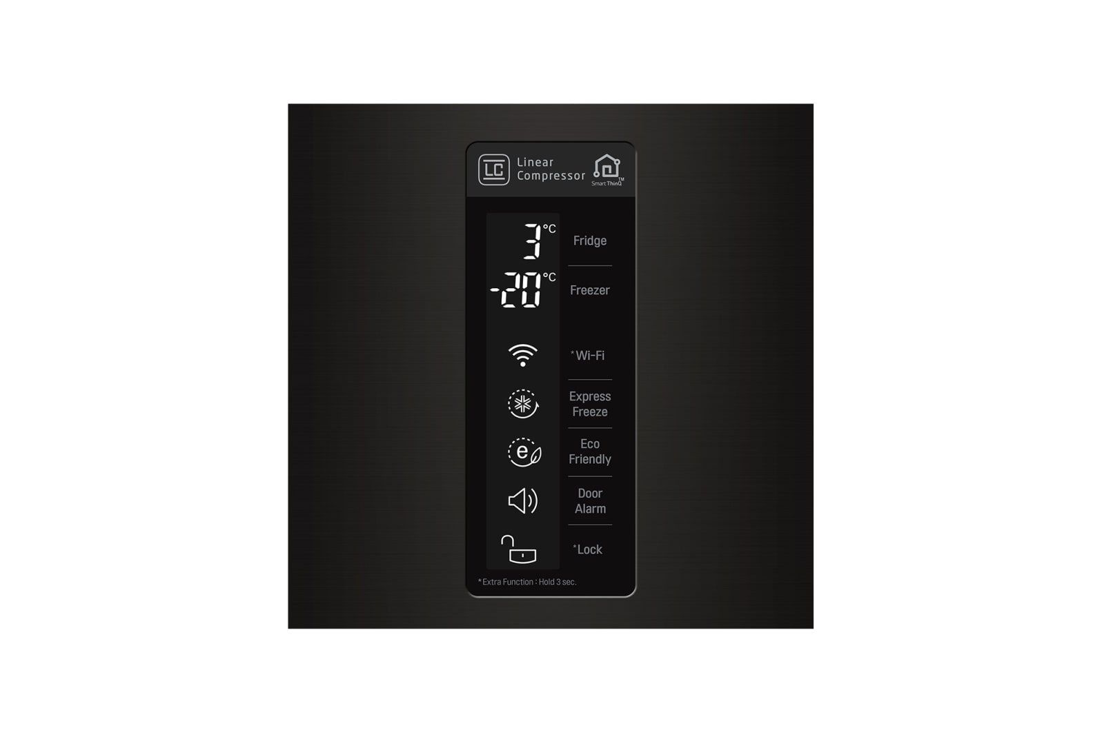LG Réfrigérateur combiné | Total No Frost | Compresseur linéaire inverter | 37dB | Connecté Wi-Fi | Moist Balance Crisper | Fresh converter , LG GBW6346SBL