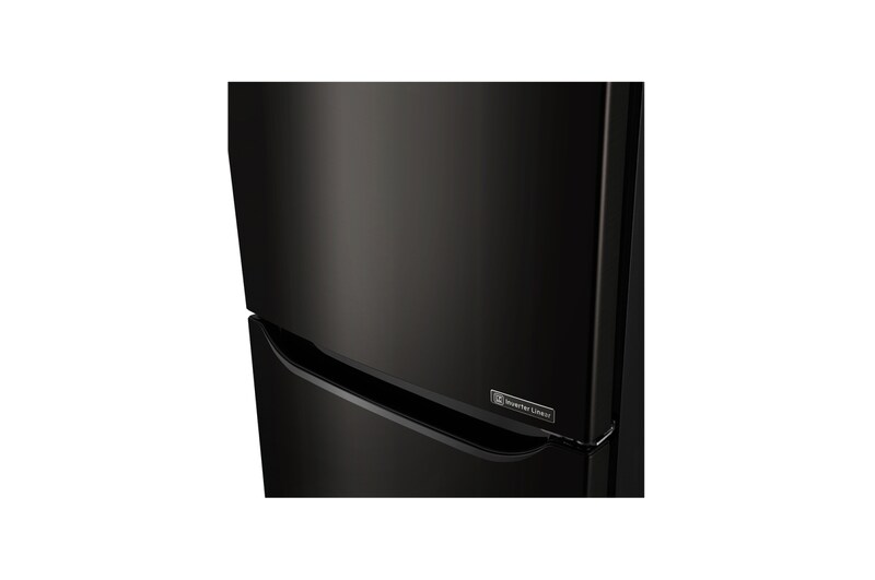 LG Réfrigérateur combiné | Total No Frost | Compresseur linéaire inverter | 37dB | Connecté Wi-Fi | Moist Balance Crisper | Fresh converter , LG GBW6346SBL