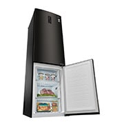 LG Réfrigérateur combiné | Total No Frost | Compresseur linéaire inverter | 37dB | Connecté Wi-Fi | Moist Balance Crisper | Fresh converter , LG GBW6346SBL