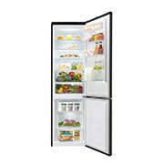 LG Réfrigérateur combiné | Total No Frost | Compresseur linéaire inverter | 37dB | Connecté Wi-Fi | Moist Balance Crisper | Fresh converter , LG GBW6346SBL