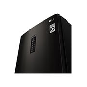 LG Réfrigérateur combiné | Total No Frost | Compresseur linéaire inverter | 37dB | Connecté Wi-Fi | Moist Balance Crisper | Fresh converter , LG GBW6346SBL