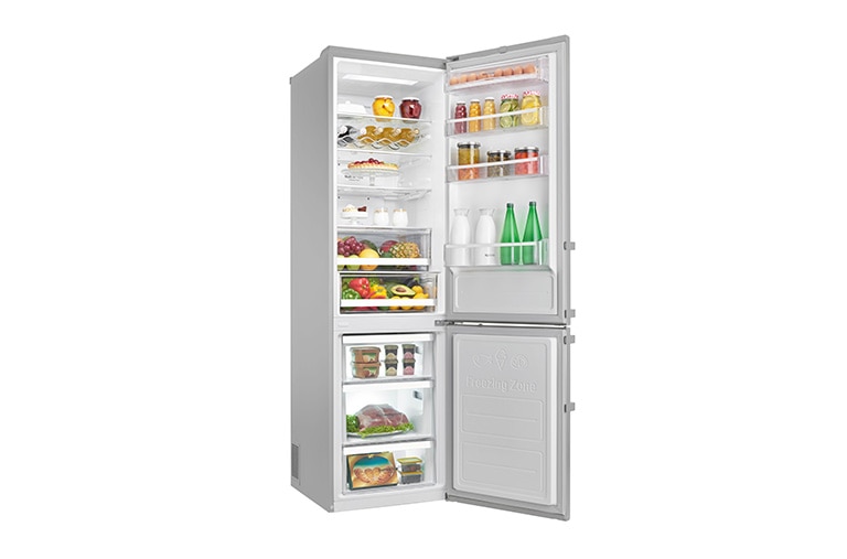 LG Réfrigérateur combiné | Total No Frost | Compresseur linéaire inverter | Smart Diagnosis™ | Moist Balance Crisper | Fresh converter | A+++ | Wi-Fi, LG GBW6388ESC