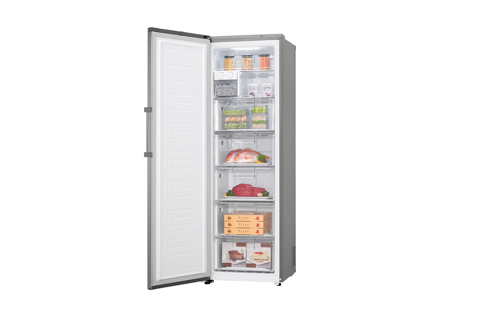 LG Congélateur 1 porte| 313L | F | Total No Frost | Compresseur Linéaire Inverter, LG GF5237PZJZ1