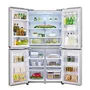 LG Réfrigérateur 4 portes | 601L | No Frost | Door-In-Door ® | Compresseur Linéaire Inverter | Clayettes Smart Slide | Pure N Fresh, LG GLC8839SC