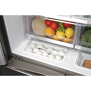 LG Réfrigérateur 4 portes | 601L | No Frost | Door-In-Door ® | Compresseur Linéaire Inverter | Clayettes Smart Slide | Pure N Fresh, LG GLC8839SC