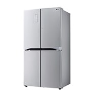 LG Réfrigérateur 4 portes | 601L | No Frost | Door-In-Door ® | Compresseur Linéaire Inverter | Clayettes Smart Slide | Pure N Fresh, LG GLC8839SC