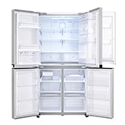 LG Réfrigérateur 4 portes | 601L | No Frost | Door-In-Door ® | Compresseur Linéaire Inverter | Clayettes Smart Slide | Pure N Fresh, LG GLC8839SC