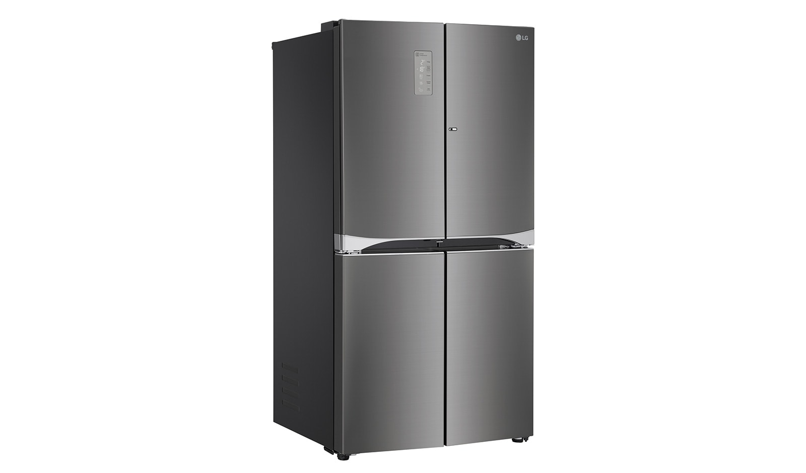 LG Réfrigérateur Multiportes | 4 portes | Dual Door-in-Door | Compresseur linéaire | Total No Frost | Pure N Fresh | A++, LG GLD8859BX