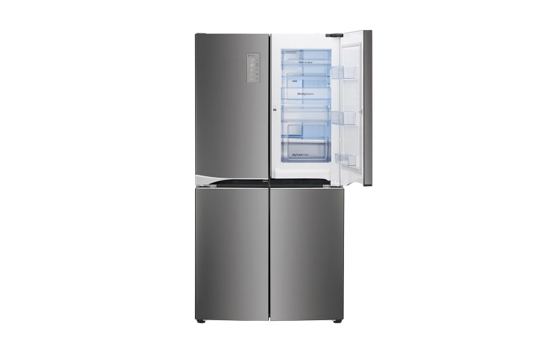 LG Réfrigérateur Multiportes | 4 portes | Dual Door-in-Door | Compresseur linéaire | Total No Frost | Pure N Fresh | A++, LG GLD8859BX