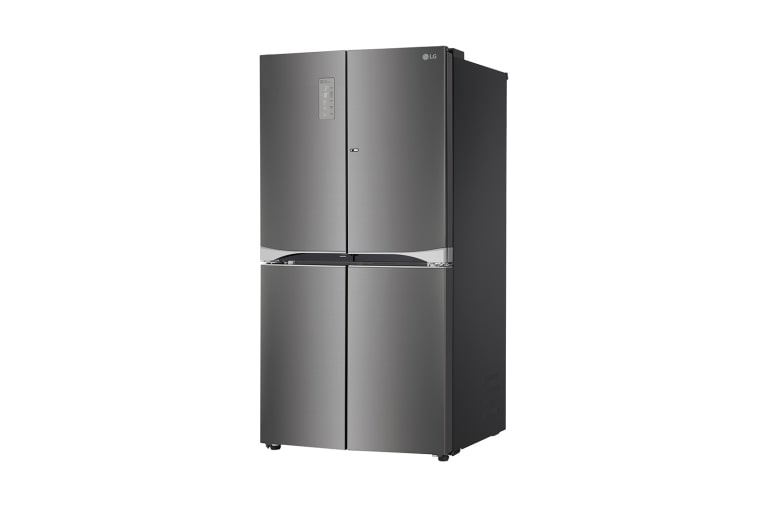 LG Réfrigérateur Multiportes | 4 portes | Dual Door-in-Door | Compresseur linéaire | Total No Frost | Pure N Fresh | A++, LG GLD8859BX