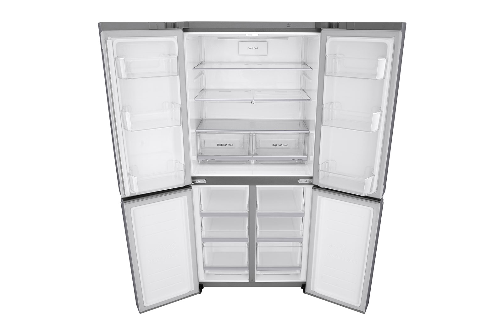 LG Réfrigérateur Multi-portes | 530L |Total No Frost | Compresseur Linéaire Inverter , LG GMB844PZ4E