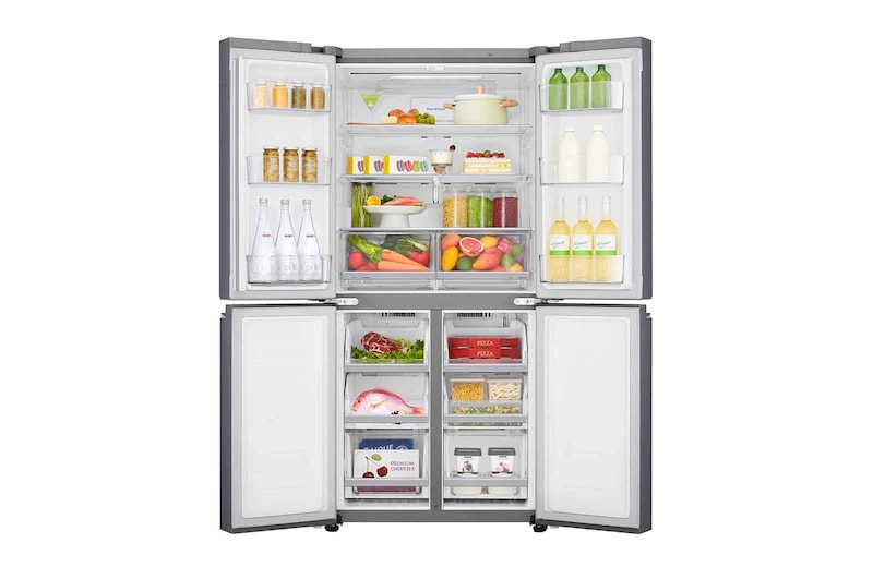 LG Réfrigérateur Multi-Portes Slim | 530L | No Frost | Compresseur Linéaire Inverter, LG GMB844PZKV