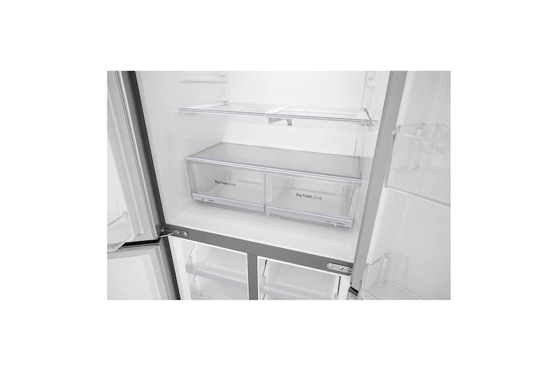 LG Réfrigérateur Multi-Portes Slim | 530L | No Frost | Compresseur Linéaire Inverter, LG GMB844PZKV