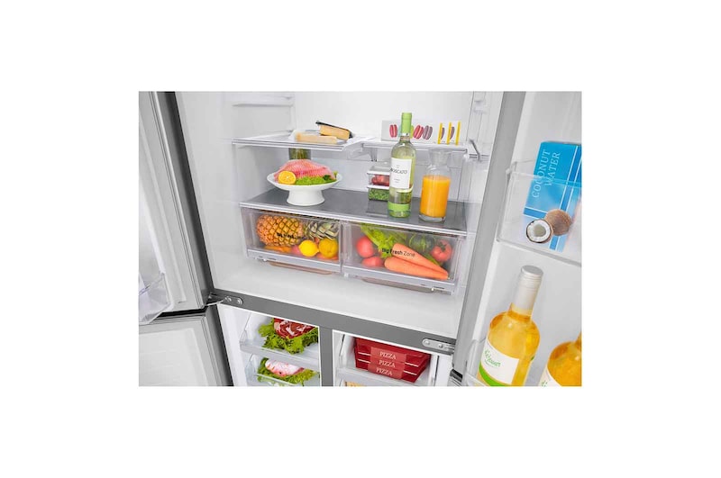 LG Réfrigérateur Multi-Portes Slim | 530L | No Frost | Compresseur Linéaire Inverter, LG GMB844PZKV