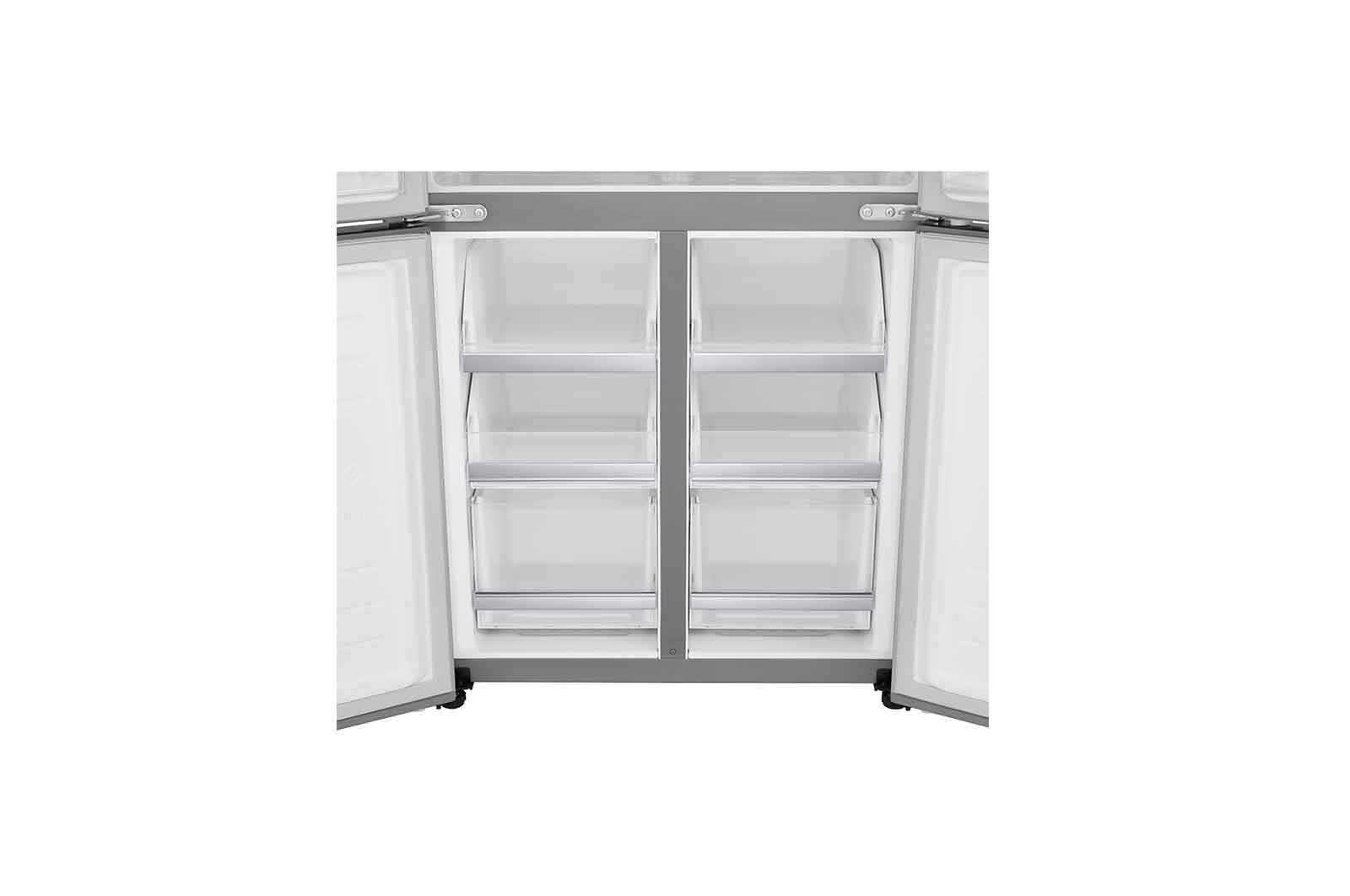 LG Réfrigérateur Multi-Portes Slim | 530L | No Frost | Compresseur Linéaire Inverter, LG GMB844PZKV