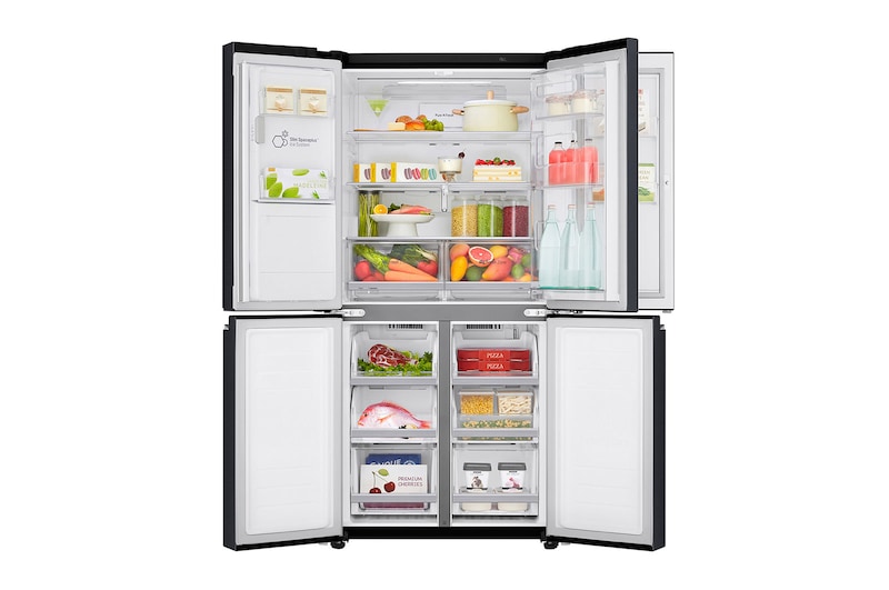 LG Réfrigérateur Multi-Portes Slim | 508L | F | Total No Frost | Compresseur Linéaire Inverter, LG GMJ844MCKV