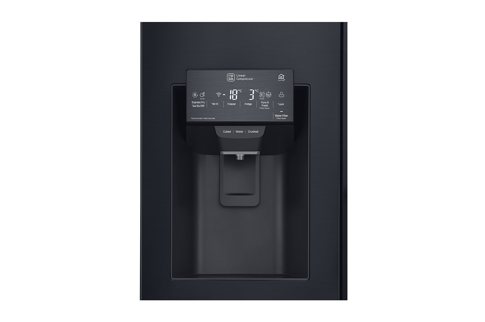 LG Réfrigérateur Multi-Portes Slim | 508L | F | Total No Frost | Compresseur Linéaire Inverter, LG GMJ844MCKV