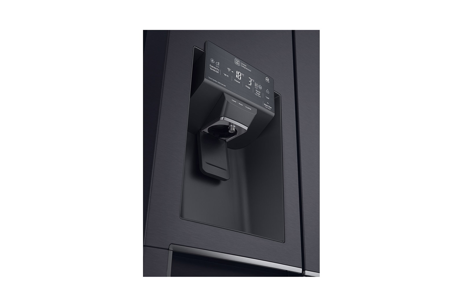 LG Réfrigérateur Multi-Portes Slim | 508L | F | Total No Frost | Compresseur Linéaire Inverter, LG GMJ844MCKV