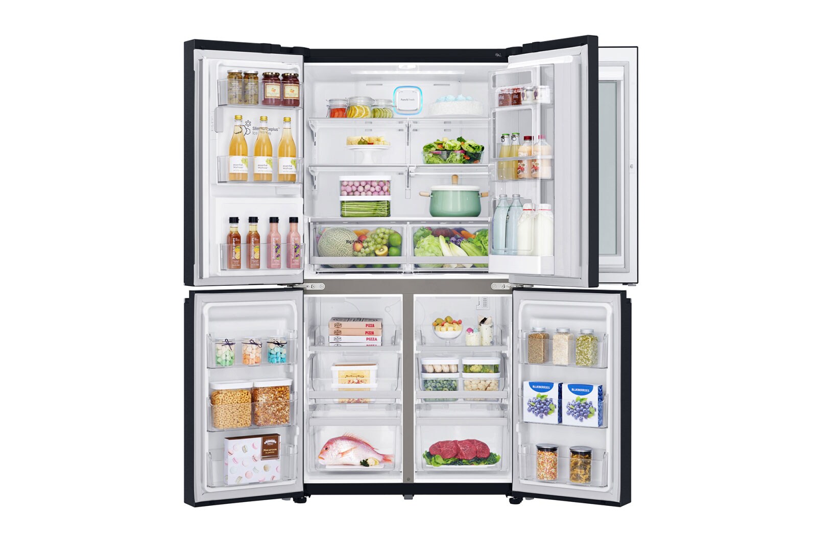 LG Réfrigérateur Multi-Portes | 571L | No Frost | Compresseur Linéaire Inverter, LG GMK9331MT