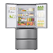 LG Réfrigérateur multi-portes | Door Cooling+™ | Total No Frost | 517L, LG GML643PZ6F