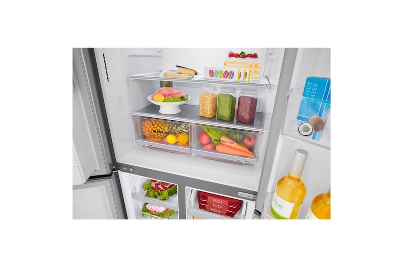 LG Réfrigérateur Multi-Portes Slim | 506L | No Frost | Compresseur Linéaire Inverter, LG GML844PZKV