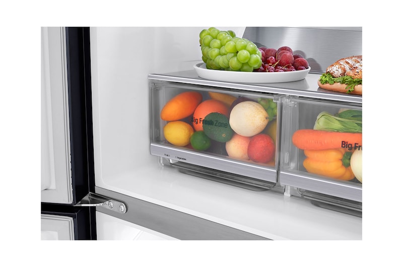 LG Réfrigérateurs multi-portes | InstaView Door-in-Door™ I 530L | Total No Frost I Compresseur Linéaire Inverter , LG GMQ844MC5E