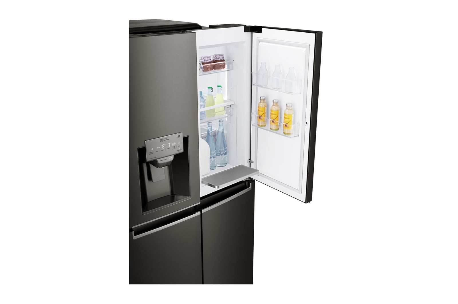 LG Réfrigérateur Multi-Portes | 571L | No Frost | Compresseur Linéaire Inverter, LG GMS9331SB