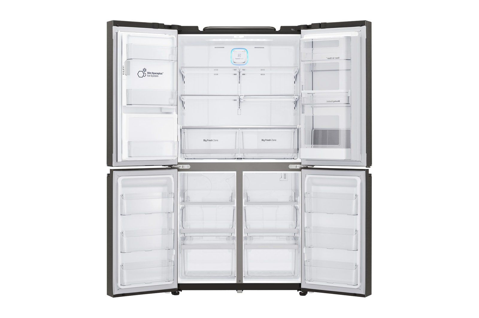 LG Réfrigérateur Multi-Portes | 571L | No Frost | Compresseur Linéaire Inverter, LG GMS9331SB