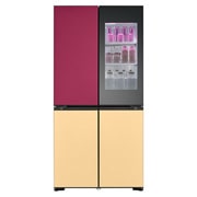 LG Réfrigérateur Multi-portes MoodUP™ |617L | InstaView™, LG GMV960NNME