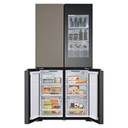 LG Réfrigérateur Multi-portes MoodUP™ |617L | InstaView™, LG GMV960NNME