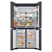 LG Réfrigérateur Multi-portes MoodUP™ |617L | InstaView™, LG GMV960NNME