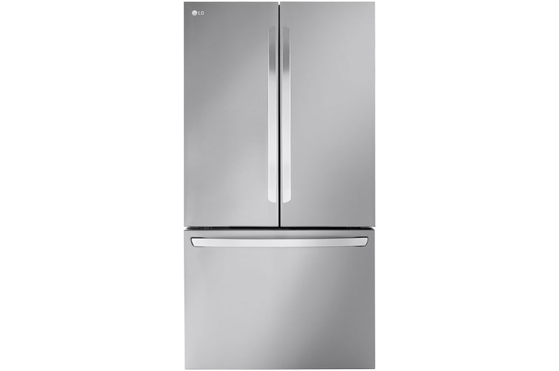Vue avant de Réfrigérateurs Multi-portes | 750 L I Distributeur d'eau intégré | Door Cooling™ | E LG GMW765STGJ