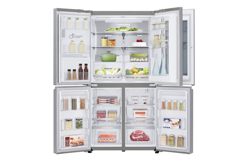 LG Réfrigérateurs Multi-portes | InstaView Door-in-Door™ | 638 L | Compresseur Linéaire Inverter I F, LG GMX945BS9F