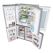 LG Réfrigérateurs Multi-portes | InstaView Door-in-Door™ | 638 L | Compresseur Linéaire Inverter I F, LG GMX945BS9F