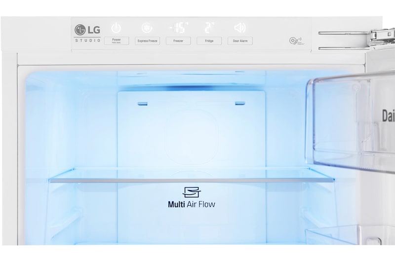 LG Réfrigérateur combiné | 273L | 39dB(C) | Total No Frost | Compresseur Smart Inverter, LG GR-N266LLR