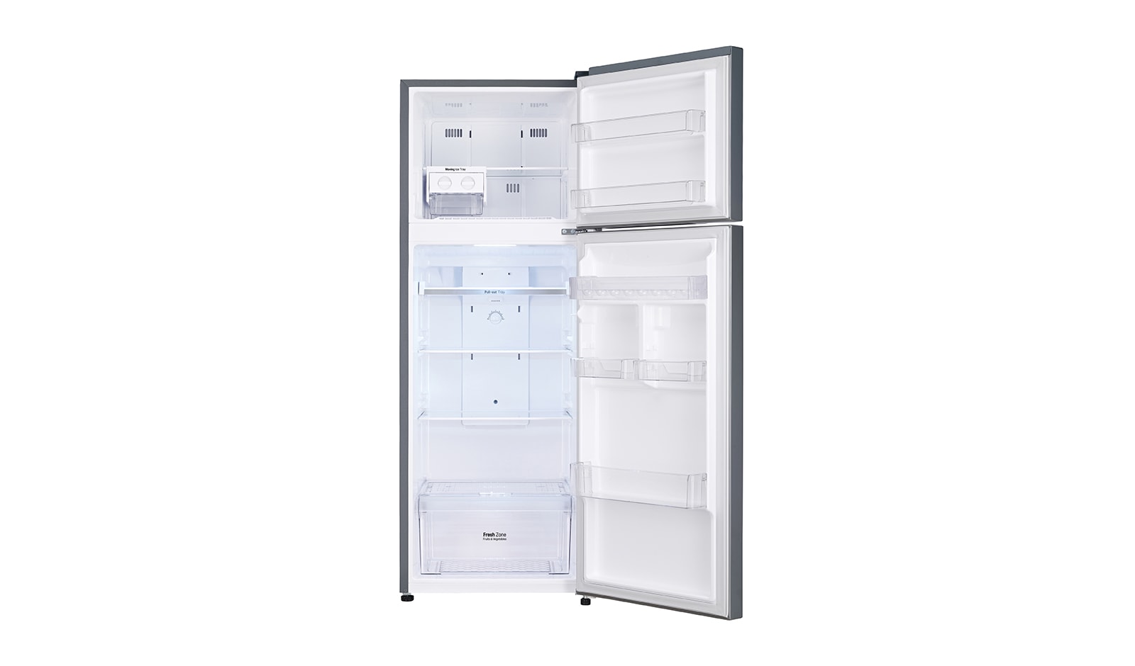 LG Réfrigérateur 2 portes | 254L | Eclairage LED | Twist ice | Magic crisper | No Frost | A+, LG GR5511PS