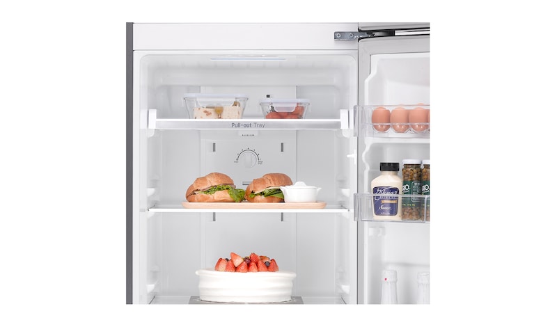 LG Réfrigérateur 2 portes | 254L | Eclairage LED | Twist ice | Magic crisper | No Frost | A+, LG GR5511PS