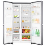 LG Réfrigérateur Américain | 642L | Compresseur Linéaire | Total No Frost | Smart Diagnosis | F, LG GSB6616PS