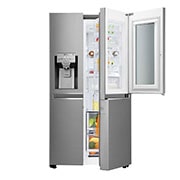LG Réfrigérateur Américain | InstaView Door-in-Door® | 625 L | Compresseur Linéaire | Total No Frost |  F, LG GSI960PZAZ