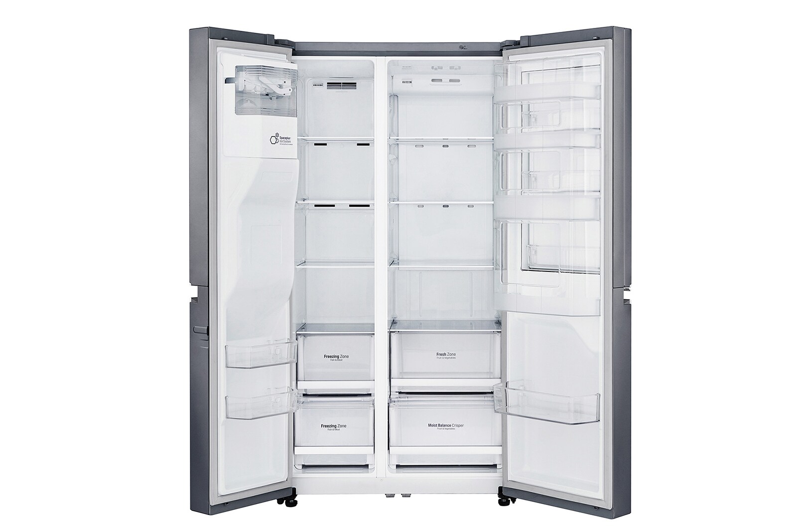 LG Réfrigérateur Américain | 625L | Door-in-Door® | Compresseur linéaire | Total No Frost | Moist Balance Crisper™ | F, LG GSJ470DIDV
