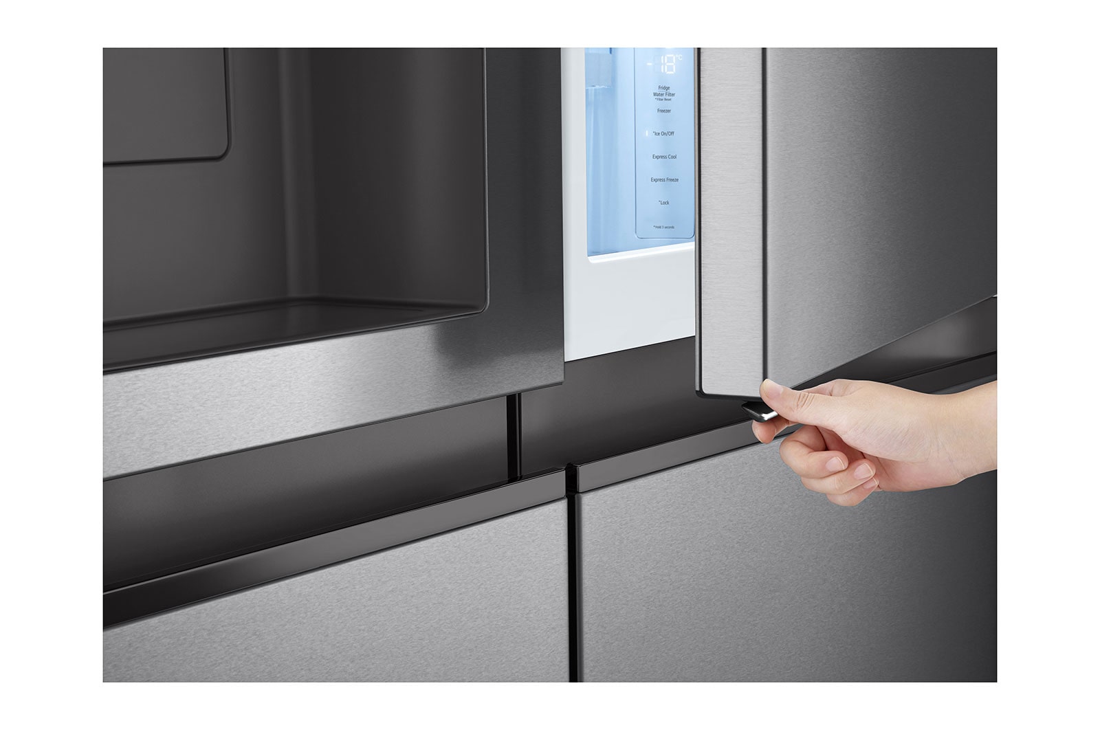 LG GSJV50DSXE Vue de côté