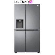 Vue avant de Réfrigérateur Américain - Grande capacité 635L | Door-in-Door™ | Door Cooling™ | Linear Cooling™ LG GSJV70DSLE