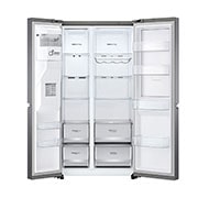 LG Réfrigérateur Américain - Grande capacité 635L | Door-in-Door™ | Door Cooling™ | Linear Cooling™, LG GSJV70DSLE